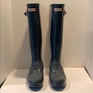 US size 8 Hunter Rain Boots